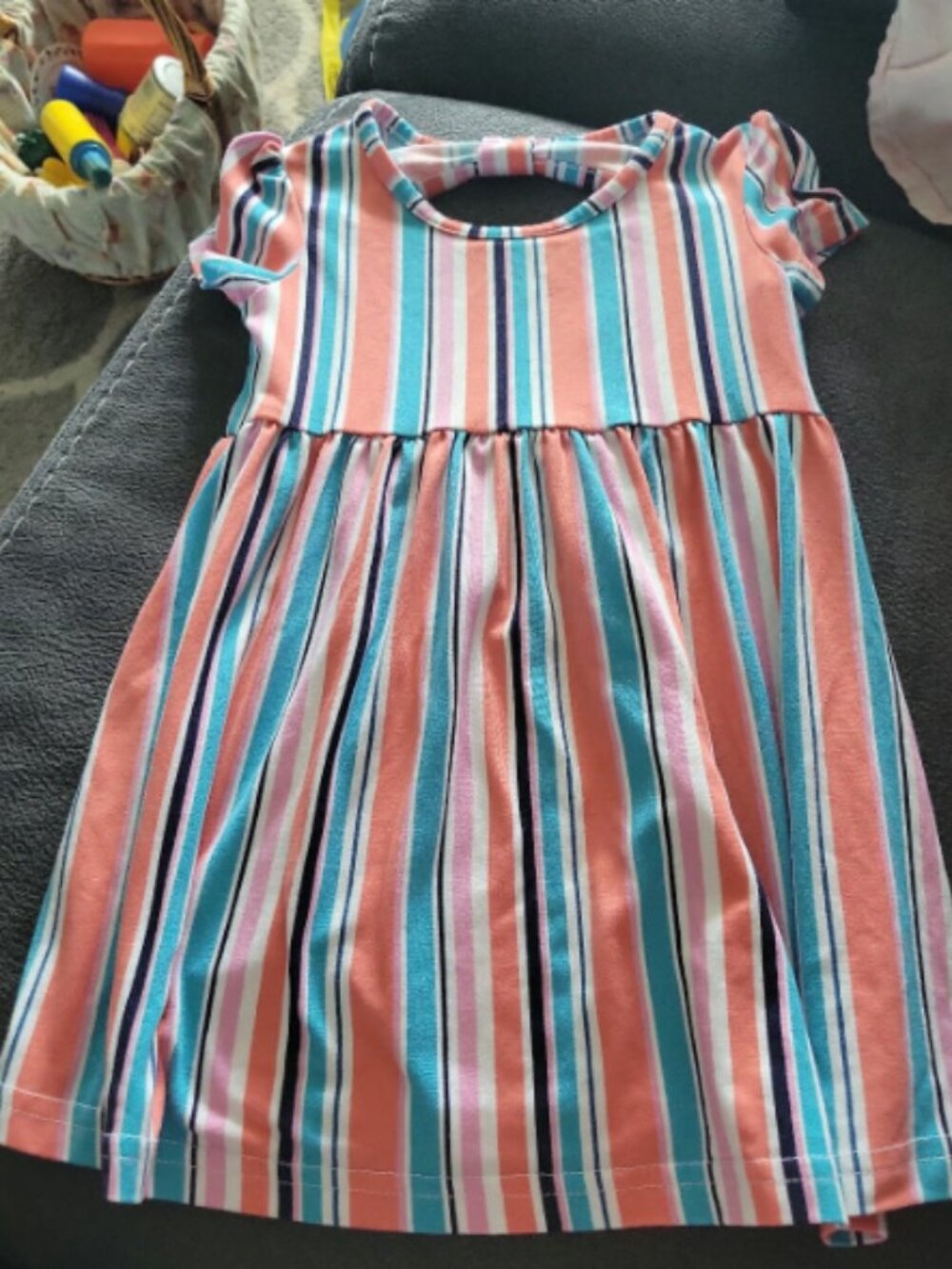 Girls size 2t striped dress